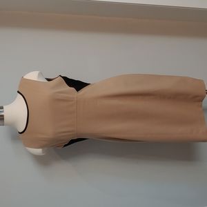 Calvin Klein sleeveless color blocked dress